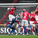 Famara Diedhiou heads Bristol City into the lead against Preston North End at Ashton Gate