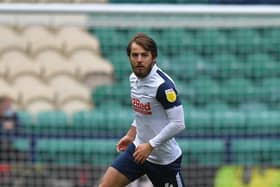 Preston North End midfielder Ben Pearson