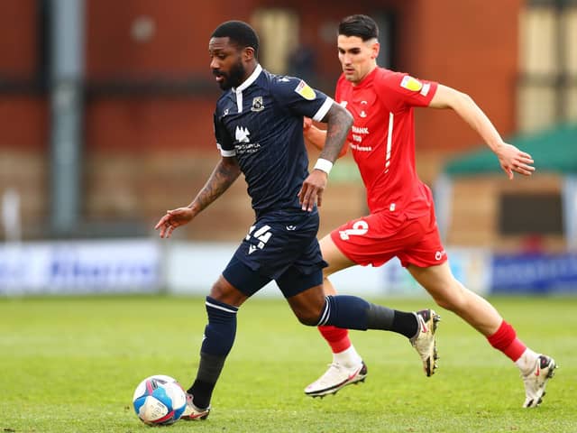 Yann Songo'o is one of the previous promotion winners on Morecambe's books