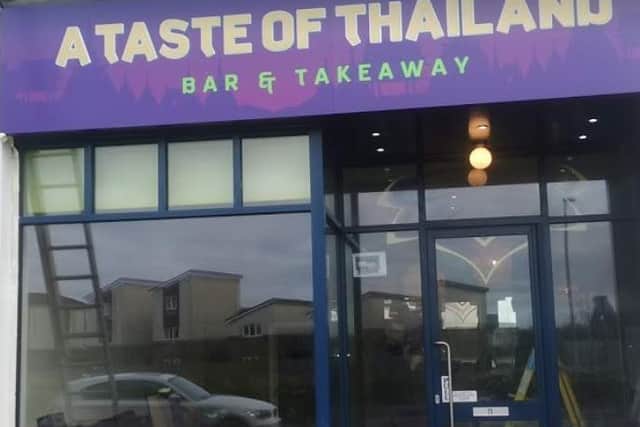 Management at A Taste of Thailand has closed both its takeaways in Barnes Wallis Way, Buckshaw Village (pictured) and Friargate, Preston due to a positive case of Covid-19 case among its staff