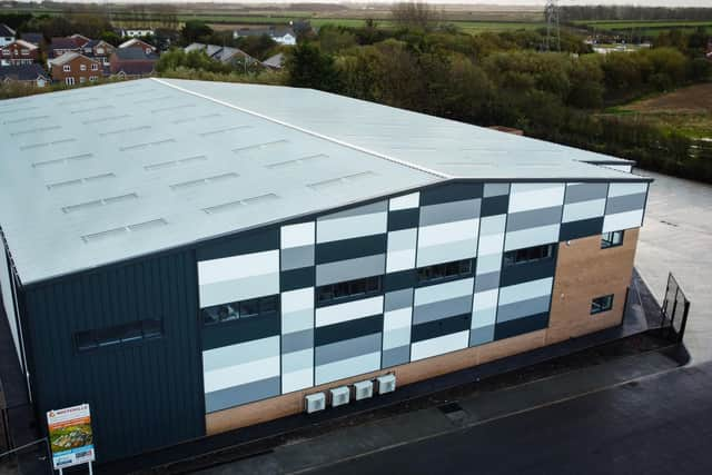 Wareing Buildings has finished the build of new units at Whitehills for owner Henco International