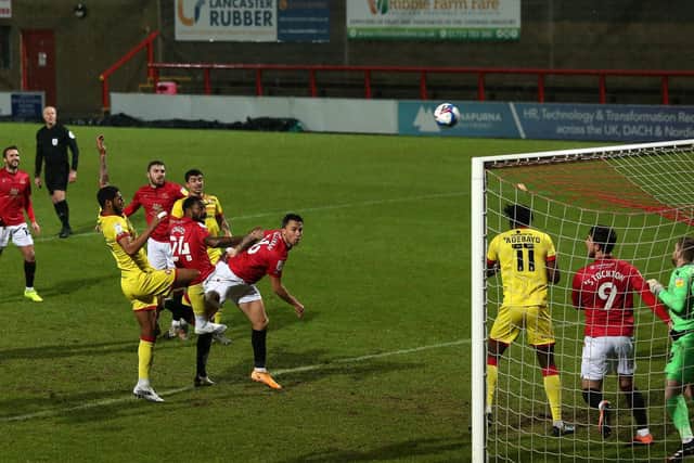 Morecambe and Walsall drew on Tuesday evening