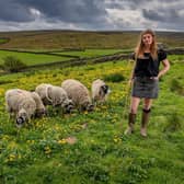 Amanda Owen - The Yorkshire Shepherdess, of Ravenseat Farm, Richmond, North Yorkshire.
