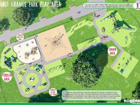 A plan of how the site will look once complete. Courtesy of South Ribble Borough Council