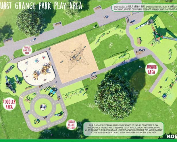 A plan of how the site will look once complete. Courtesy of South Ribble Borough Council
