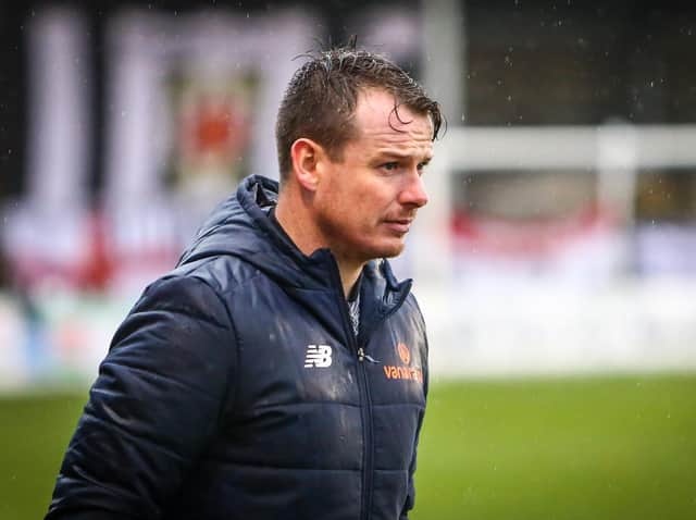 Chorley boss Jamie Vermiglio (photo:Stefan Willoughby)