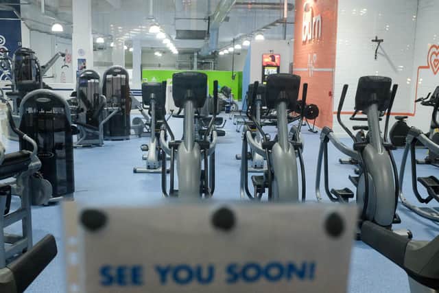 ‘I spent most of my spare time at the gym, doing weights classes, circuits classes, running and sprinting’