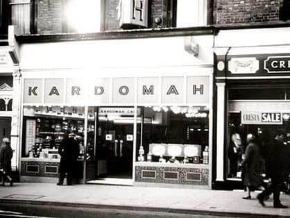 Kardomah Cafe, Fishergate, Preston 1966