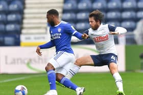 Preston North End midfielder Ben Pearson