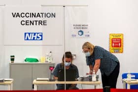 Preston will soon have a mass vaccination centre like this one which has recently opened in Blackburn Cathedral (image: Peter Byrne/PA Wire)