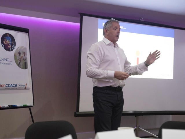 Paul leading a Lancashire Business Growth session