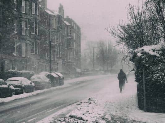 1-3cm of snow could accumulate at low levels.