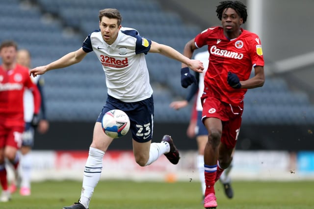 A very Paul Huntington performance, ready to fight and won everything in the air. A big part of keeping out a very successful reading forward line. His first game at Deepdale since joining the 300 club.