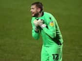 Morecambe keeper Mark Halstead was missing at the weekend