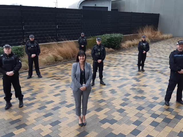 Lancashire Police’s Project ADDER enforcement team led by Det Supt Becky Smith
