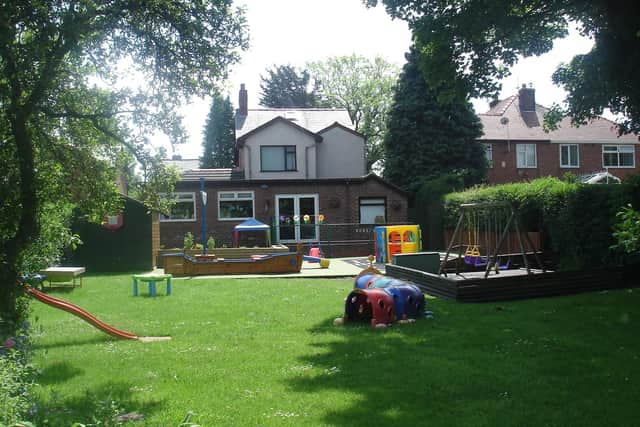 The garden at Cliff House Nursery