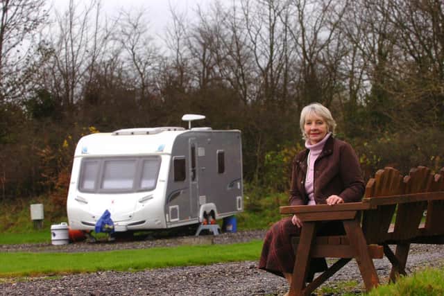Linda Jane Johnson, from Little Orchard Caravan Park in Weeton