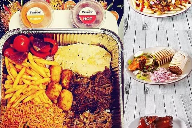 Some of the food on offer from Fusion Heysham and Fusion Lancaster. The Fusion restaurant set to open in Morecambe will be serving peri peri food and more options.