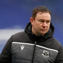 Morecambe manager Derek Adams