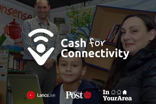 Cash for connectivity campaign