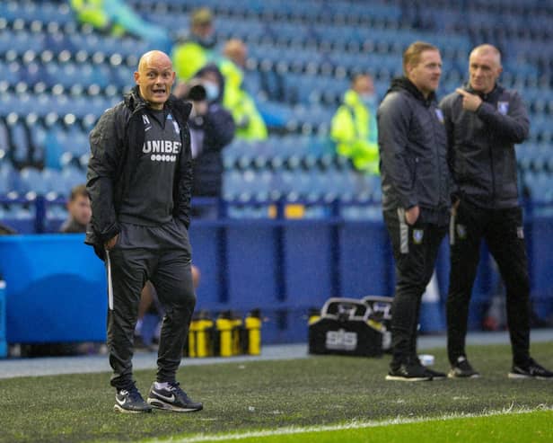 Preston North End boss Alex Neil on the touchline at Hillsborough last season