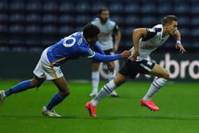 Billy Bodin was back on the bench for Preston North End at Sheffield Wednesday