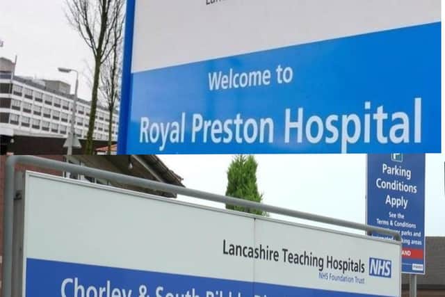 The current pressure on Central Lancashire's hospitals has been revealed in new figures