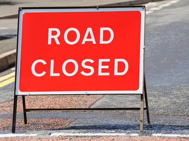 A closure is in place on Bridge Lane