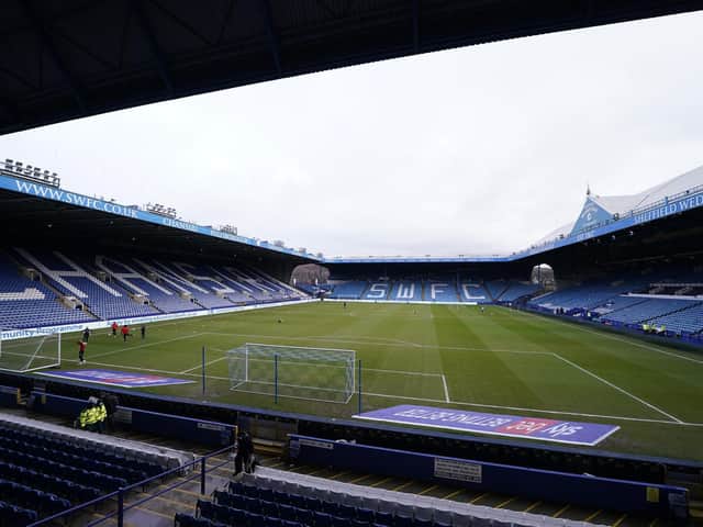 Sheffield Wednesday's Hillsborough Stadium.