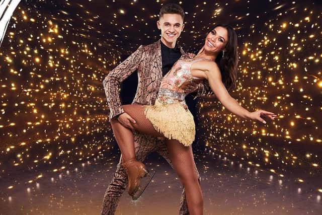 Joe Warren Plant and Vanessa Bauer topped the leaderboard for Musicals week on Dancing On Ice