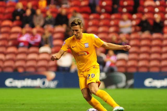 Ben Davies in PNE's League Cup clash with Middlesbrough in August 2014