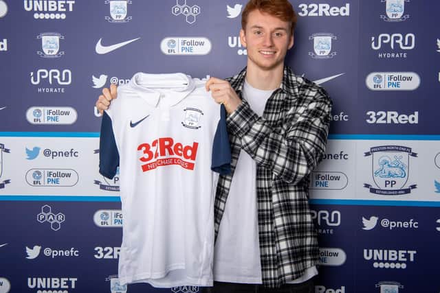 Sepp van den Berg has joined Preston North End on loan from Liverpool  Pic courtesy of PNE