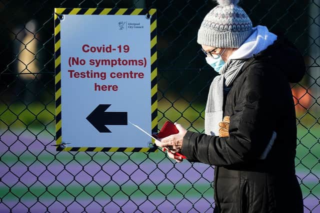 The rollout of extra testing is happening in eight postcode areas of the country