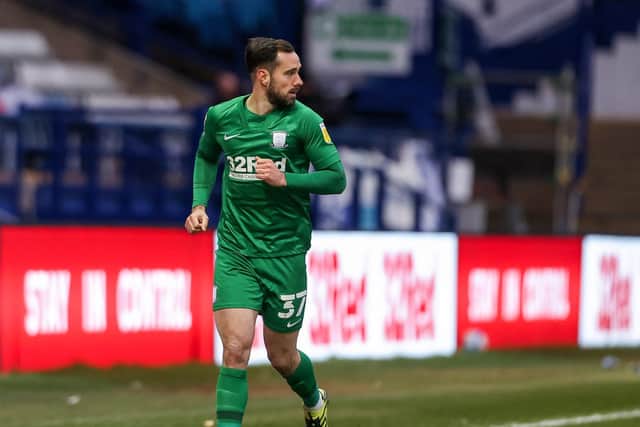 Greg Cunningham on his second debut for PNE after re-joining them on loan from Cardiff City