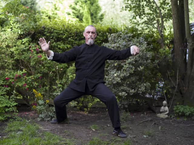 Mark Humphreys, who leads Ling Shui Tai Chi classes