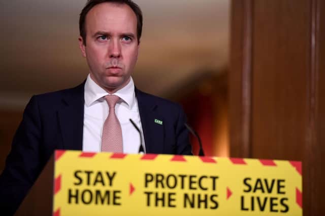 Health secretary Matt Hancock denied there would be a reduction in Covid vaccines in the North West in the House of Commons yesterday - despite NHS confirmation of the plans. photo: Chris J Ratcliffe/PA Media