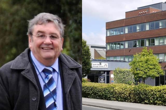 Cllr Barrie Yates has been on South Ribble Borough Council for 30 years - and a planning committee member for 28 of them