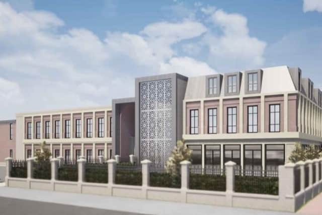 A computer-generated image of how the replacement building will look (image: Cassidy + Ashton)