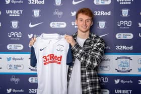 Sepp van den Berg signed for Preston North End on loan from Liverpool on transfer deadline day    Pic courtesy of PNE