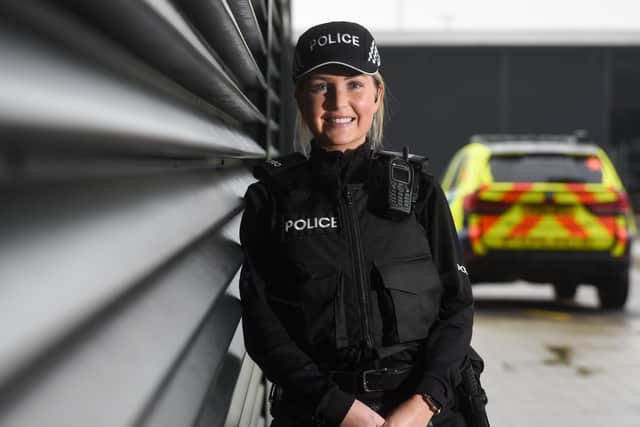Ellie studied law at college and was a PCSO before becoming an officer