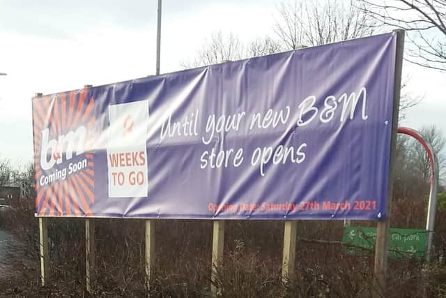 Preston's new B&M will open at the former Homebase site in Mariners Way on Saturday, March 27