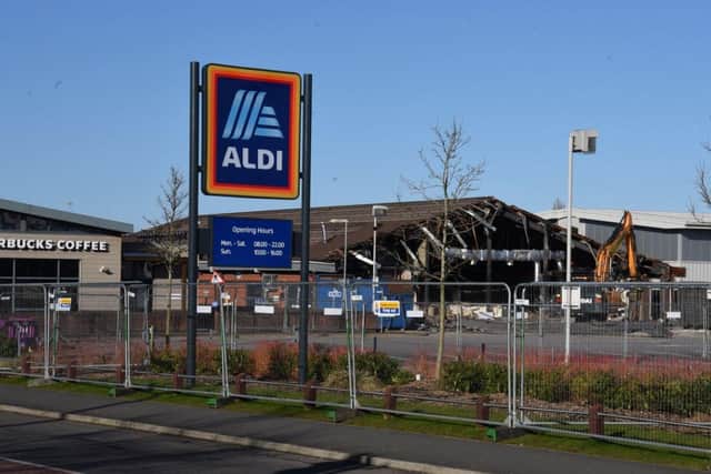 After 27 years, Aldi bosses decided that the Aldi at Deepdale Retail Park had become "outdated and tired", with a decision made last year to raze it and build a brand new, bigger store in its place