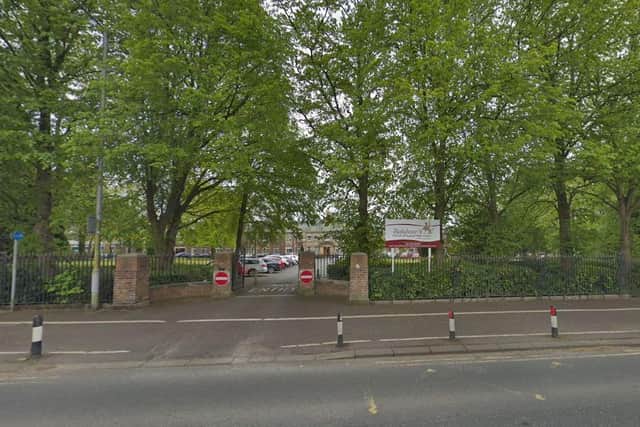 An outbreak of Covid-19 has forced Balshaws High School in Leyland to close its doors until February 22. Pic: Google