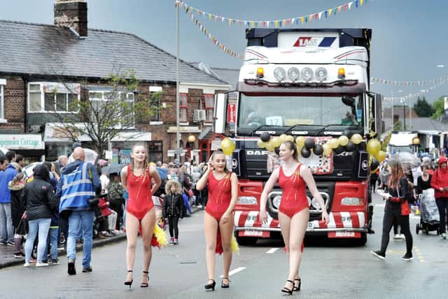 Leyland Festival started with the spectacular 'Greatest Show in Lancashire' parade in 2019