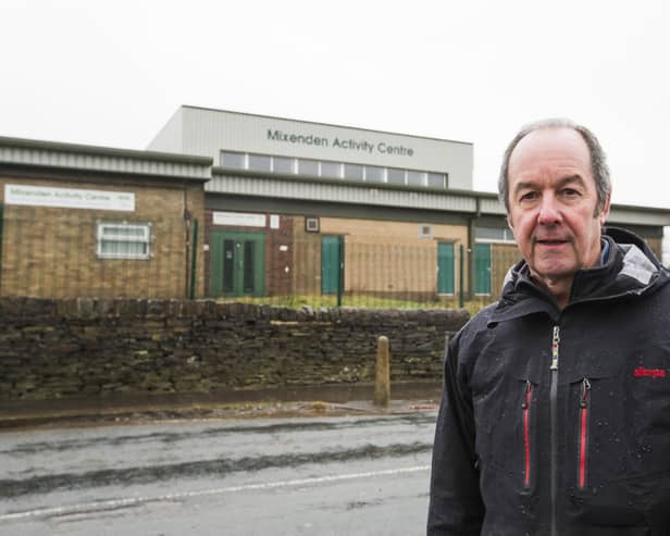 Steve Regan at Mixenden Activity Centre.