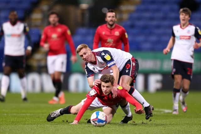 Morecambe drew at Bolton Wanderers on Tuesday