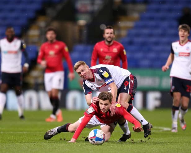 Morecambe drew at Bolton Wanderers on Tuesday
