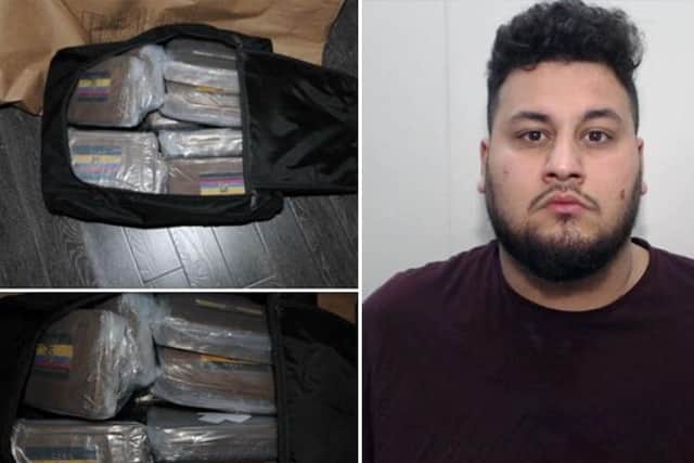 Chalouskri was found to have 10kg of cocaine when officers from Lancashire Police attended his home as part of their enquiries into a stolen motorcycle in September 2020
