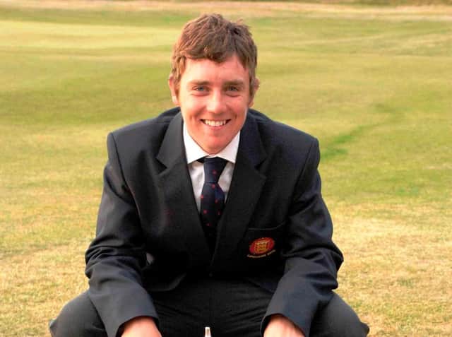 Not quite an eight-year-old Tommy Fleetwood in this picture, but still quite young!