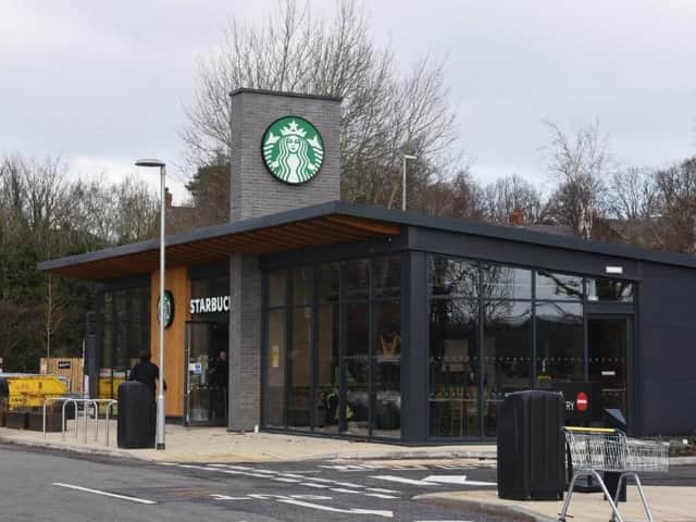 The new Starbucks drive-thru, situated in Morrisons car park in Mariners Way, Preston, will open for orders "to go" from 6am on Friday, February 12
